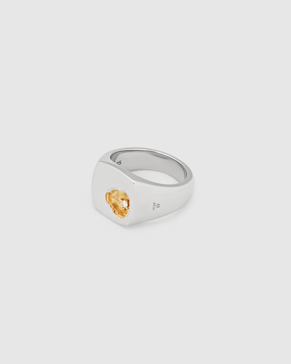 Mined Ring Small Diamond