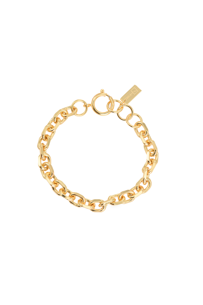 Emilia Angeled Chain Bracelet 17cm