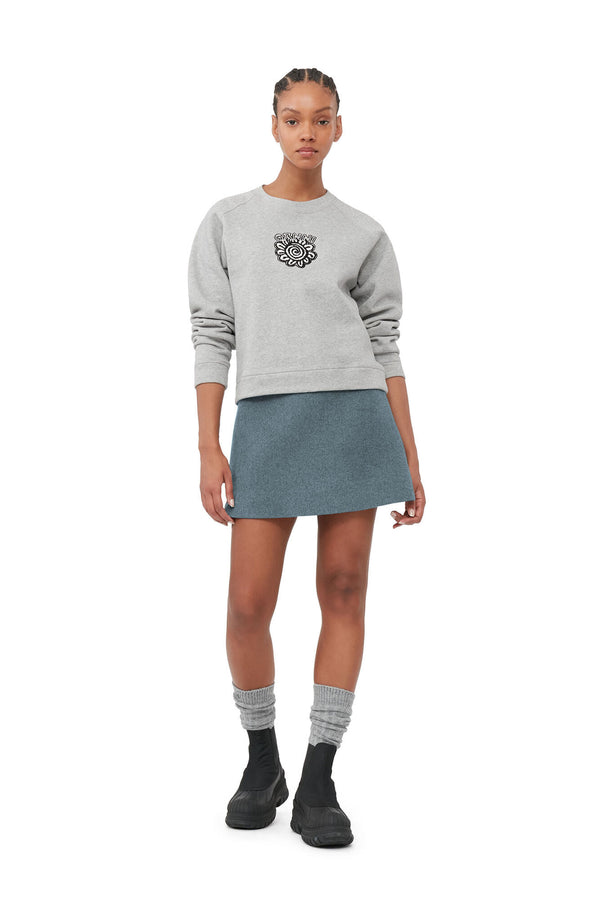Isoli Raglan Solid Sweatshirt