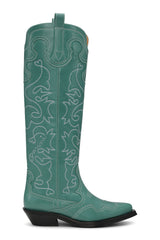Knee High Embroidered Western Boot