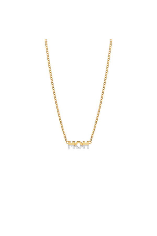 Mom Two-Tone 43 Necklace