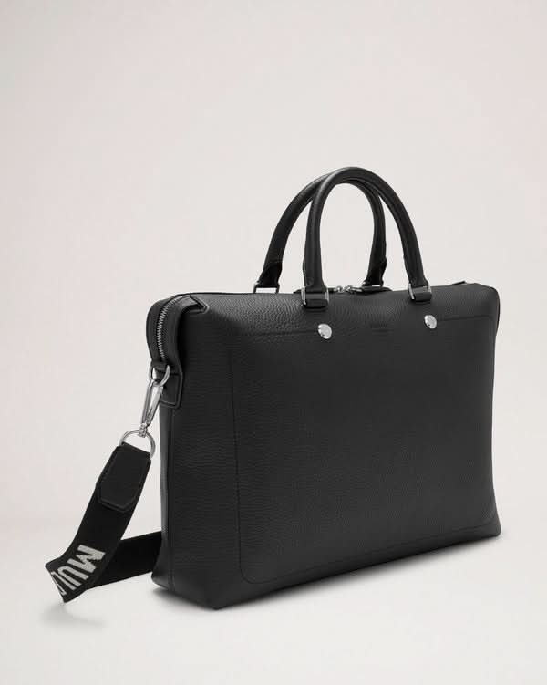 City Briefcase Branded Webbing