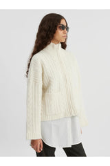 Tine Cable Knit Cardigan