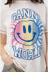 Light Jersey Smiley Relaxed T-shirt