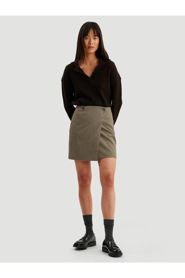 Erina Check Skirt