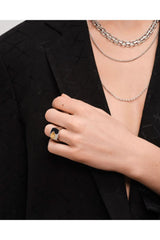 Mined Ring Large Diamond