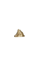 Stone Candle Holder - Large - Brass