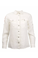 Safari G.Dyed Linen Shirt Womens