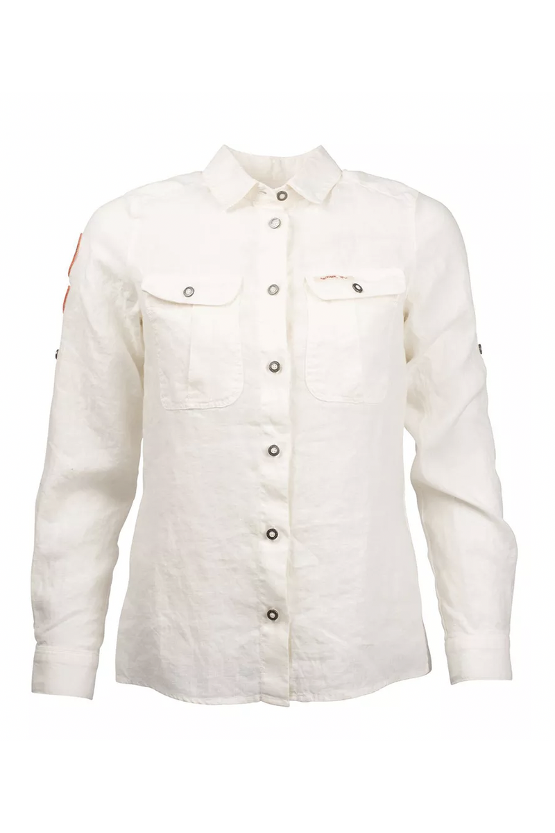 Safari G.Dyed Linen Shirt Womens