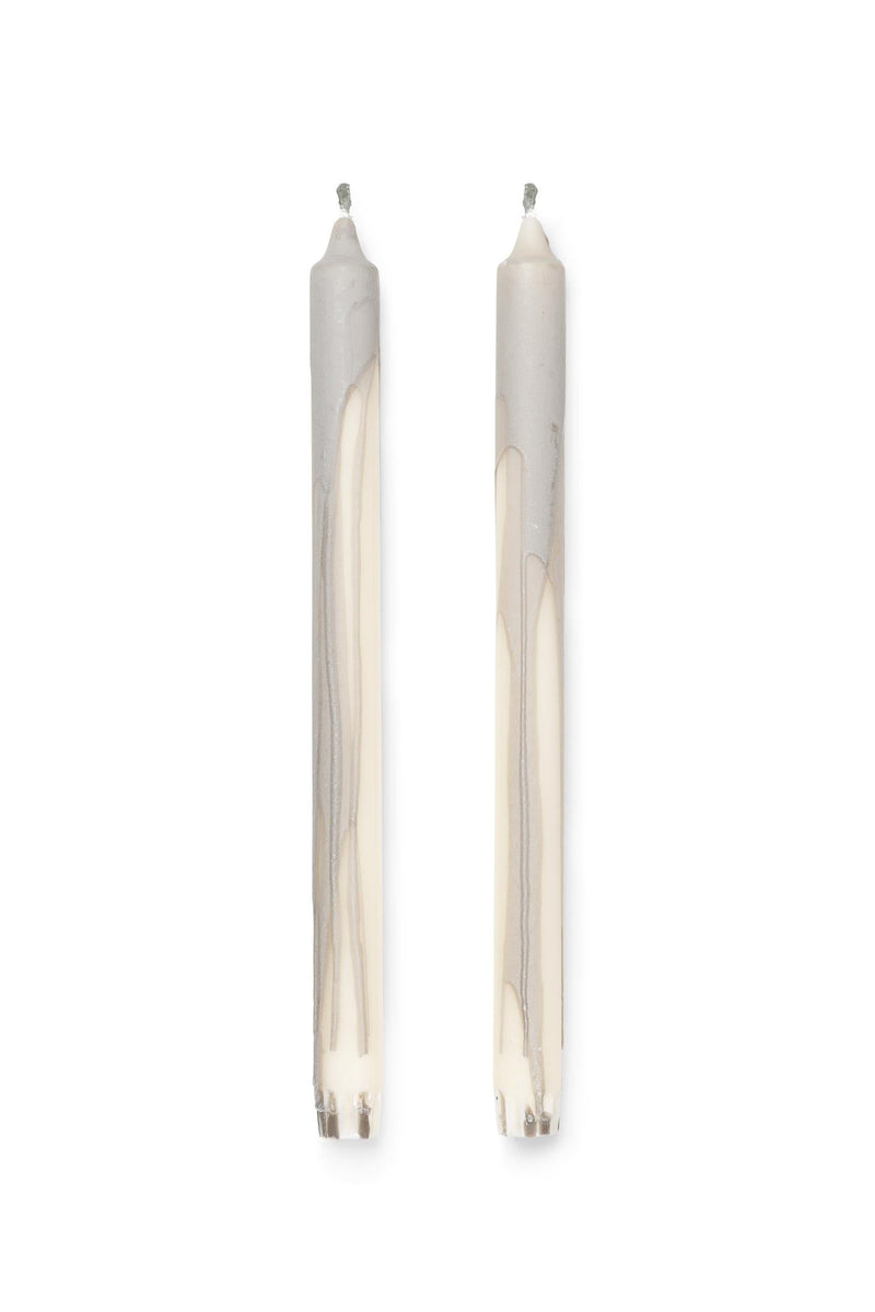 Dryp Candles - Set of 2 - Beige