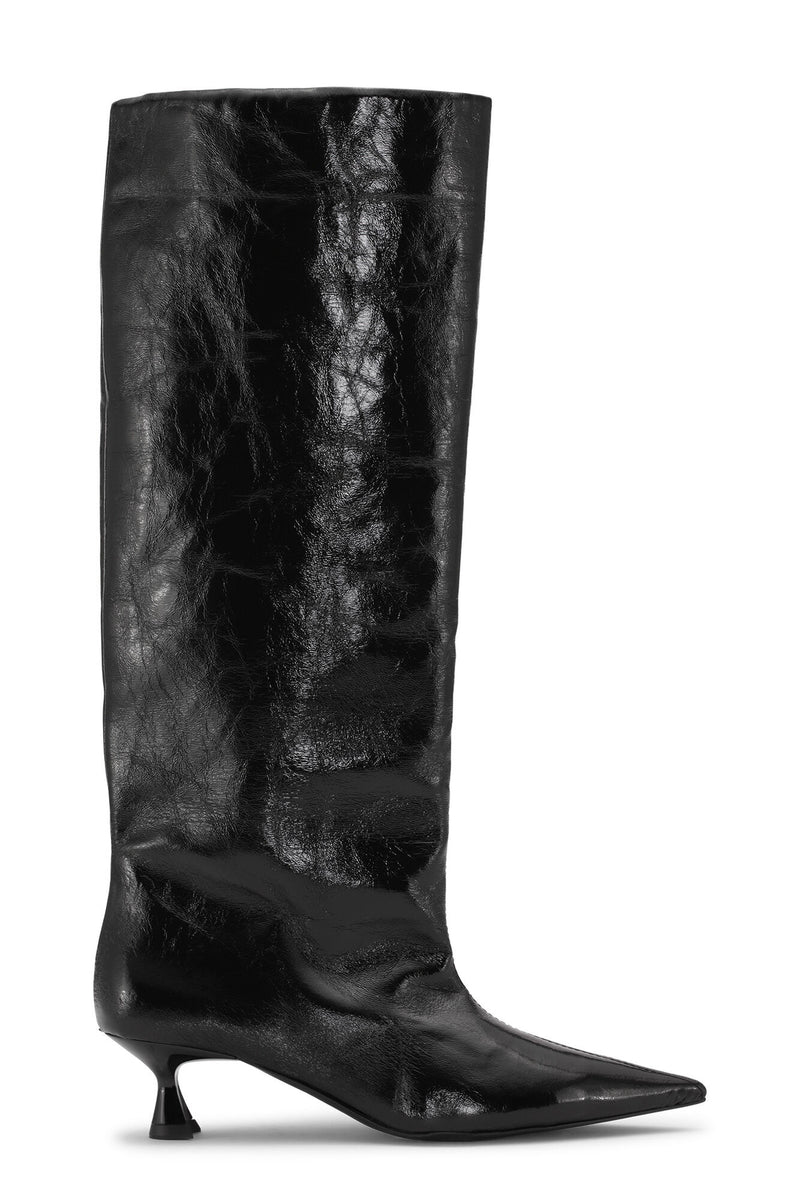 Soft Slouchy High Shaft Boot Naplack