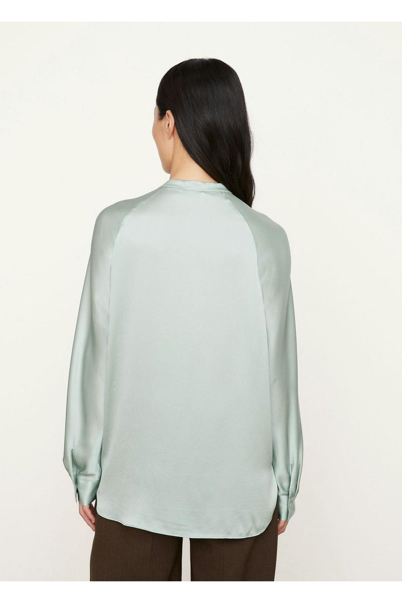 Band Collar L/S Blouse