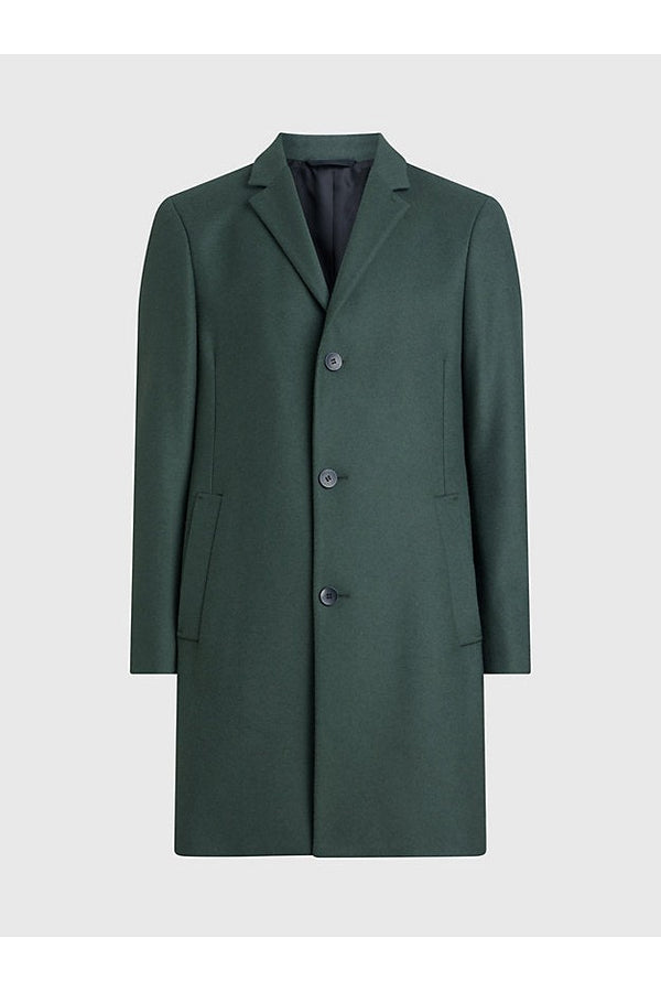 RECYCLED WOOL CASHMERE COAT